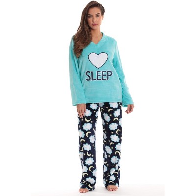 Just Love Plush Pajama Sets for Women / Winter Fleece Christmas Pajamas