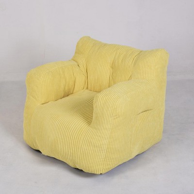 NicBex Bean Bag Chairs for Adult Teens Kids,Bean Bag Sofa with Tufted Soft Stuffed Filling and Side Pockets for Living Room,Bedroom