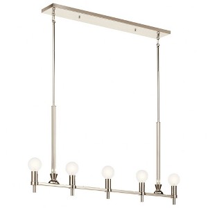 Kichler Lighting Torvee 5 - Light Chandelier in  Nickel Textured - 1 of 1