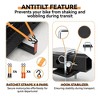 Dirt Bike Carrier for 2,Motorcycle Carrier Hitch Mount with Ramp Ratchet Straps,Stabilizers - 4 of 4