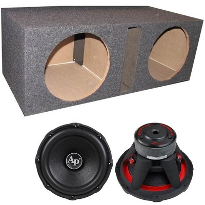Audiopipe TXX-BD3-15 15" 2400W Car Audio Subwoofers TXXBD315+Vented Sub Box