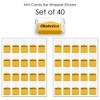 Big Dot of Happiness Oktoberfest - Mini Candy Bar Wrapper Stickers - Beer Festival Small Favors - 40 Count - 3 of 4