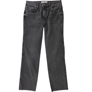Free People Womens Clean Girlfriend Straight Leg Jeans - 1 of 2
