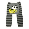 Wrapables Baby and Toddler Animal Leggings (Set of 3), 12 to 24 months, Gray and Brown - 4 of 4