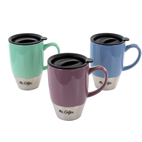 Mr. Coffee 2-Piece Thermal & Travel Mug Set