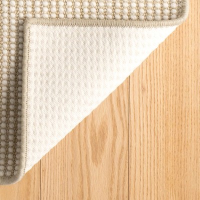 Pixel Wheat Woven Sisal and Wool 2x3 Rug