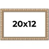 PosterPalooza | 20x12 Modern Bamboo Picture Frame, UV Acrylic, 5 Finishes - 2 of 4