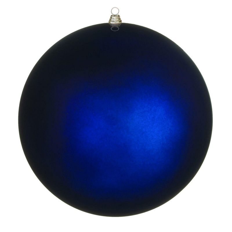 Vickerman Midnight Blue Ball Ornament, 1 of 4