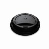 Vegware Lid for 8 oz Hot Cups Black Compostable CPLA - Pack of 12 - 2 of 3