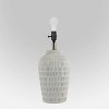 Ceramic Textured Table Lamp Base White - Threshold™ - image 2 of 2