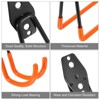 Unique Bargains Slat Wall Garage Lawn Garden Hanging Organizing Storage Hooks 10 Pcs - 4 of 4