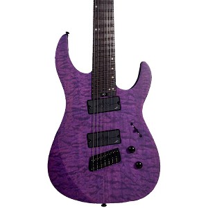 Legator Ninja 7 String Multi-Scale Super Shred Series Quilted Maple Electric Guitar - 1 of 4