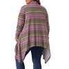 Agnes Orinda Women's Plus Size Lightweight Long Sleeve Open Front Knit Stripe Sweaters Cardigans - 4 of 4