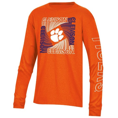 NCAA Clemson Tigers Boys' Long Sleeve T-Shirt - L - image 1 of 3