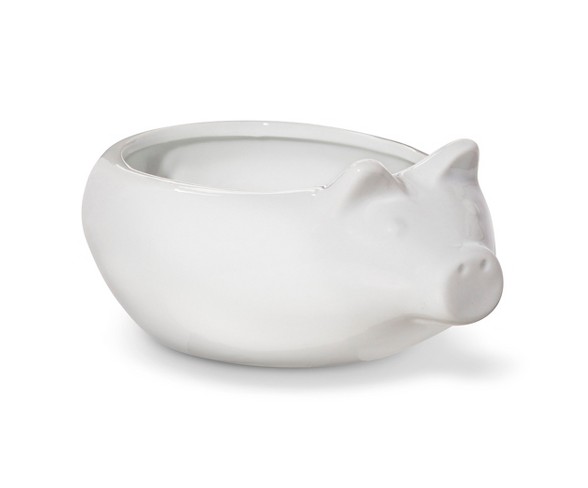 BIA Cordon Bleu Porcelain Individual Pig Dip Bowls Set of 4 (14oz)