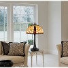 Cal Lighting 60W x 2 Whitton Tiffany Table lamp - 4 of 4