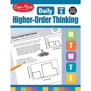 Daily Higher-Order Thinking, Grade 6 Teacher Edition - by  Evan-Moor Educational Publishers (Paperback) - 1 of 1