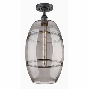 Vaz - 1 Light Semi-Flush Mount In Industrial Style-19.75 Inches Tall and 10 Inches Wide - 1 of 1