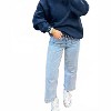 Women's Sweater With White Contrast Stitching - &merci - 2 of 2