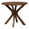 Baxton Studio Eira Modern Grey and Walnut Brown Wood 5-Piece Dining Set - 4 of 4