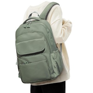 Generic School Backpack for Girls, Waterproof Backpacks for Girls 15.6 Laptop Multifunction Casual Daypack - 1 of 4