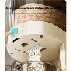 22LBS Rice Dispenser with Lid and Measuring Cup, Large Grain Container Storage for Kitchen Soybean Corn - 4 of 4