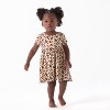 Gerber Toddler Girls' Short Sleeve Twirl Dress - 2 of 4