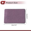 Unique Bargains Car Sunglasses Case Universal Faux Leather Rhinestones Metal 7.87"x 5.51" 1 Pc - 4 of 4