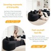 110'' Curved Modular Sofa Sectional Sleeper, High-Density Foam Chenille Couch for Living Room Apartment, No Assembly-3irtyhousy - 3 of 4