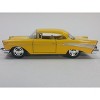 KiNSMART 1957 Chevy Bel Air Coupe 1:40 Scale 5" Die Cast Metal Classic Toy Car (Yellow) - 2 of 4