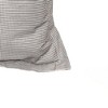 Ellis Curtain Logan Check 100% High Quality Fabric Perfect Decorative Reversible Toile Print Toss Pillow - 17x17" Gray - 2 of 3