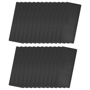 Unique Bargains Stainless Steel DIY Laser Printing Office Engraving Blank Card 25 Pcs - 1 of 4