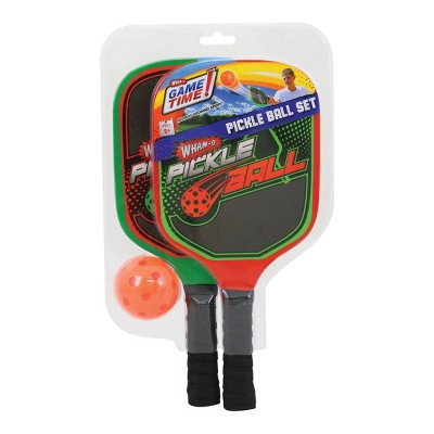 Game Time WHAM-O Paddles And Balls Pickleball Court With Net 