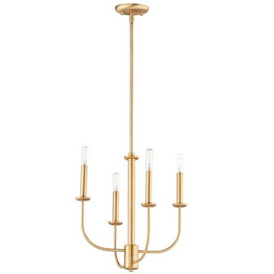 Maxim Lighting Wesley 4 - Light Chandelier in  Satin Brass