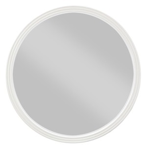GlasFlength Decorative Wall Mirrors Wall Art Wall Mirror Classic Mirror Decorative Circle Mirror Vanity Mirror for Bathroom, Gray, 2"*35"*35" - 1 of 4