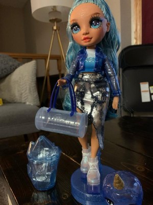 Rainbow High Skyler Blue with Slime Kit & Pet 11'' Shimmer Doll with ...