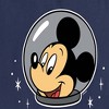 Women's - Disney - Mickey Portrait Retro Short Sleeve Graphic T-Shirt - 2 of 4