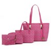 MKF Collection Marimar  M Signature Vegan Leather Women’s Tote – 4 Pcs set Handbag by Mia K - 2 of 4