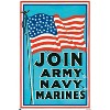 Trends International Join Army Navy Marines Unframed Wall Poster Prints - 4 of 4