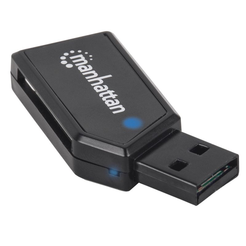 Manhattan® Mini USB 2.0 Multi-Card Reader/Writer, 3 of 8