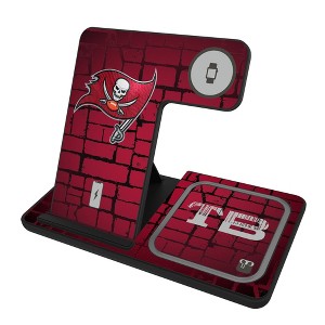 NFL NFC Teams Brick Wall 15-Watt 3 in 1 Charging Station - 1 of 4