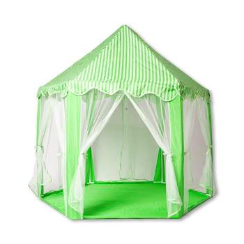 Ningbo Zhongying Leisure Products Green Hexagon Fantasy Castle Play Tent | 53 x 47 x 55 Inches