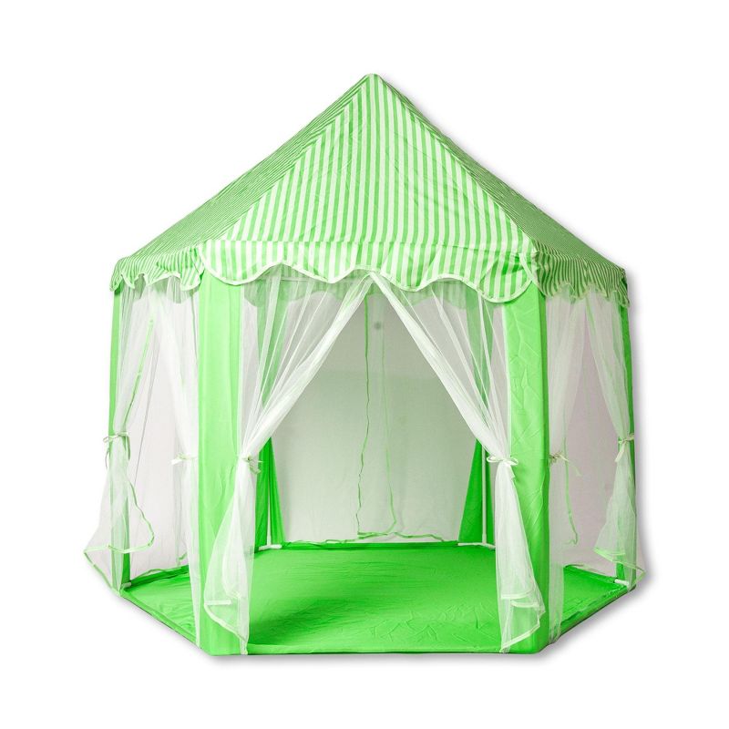 Ningbo Zhongying Leisure Products Green Hexagon Fantasy Castle Play Tent | 53 x 47 x 55 Inches, 1 of 8