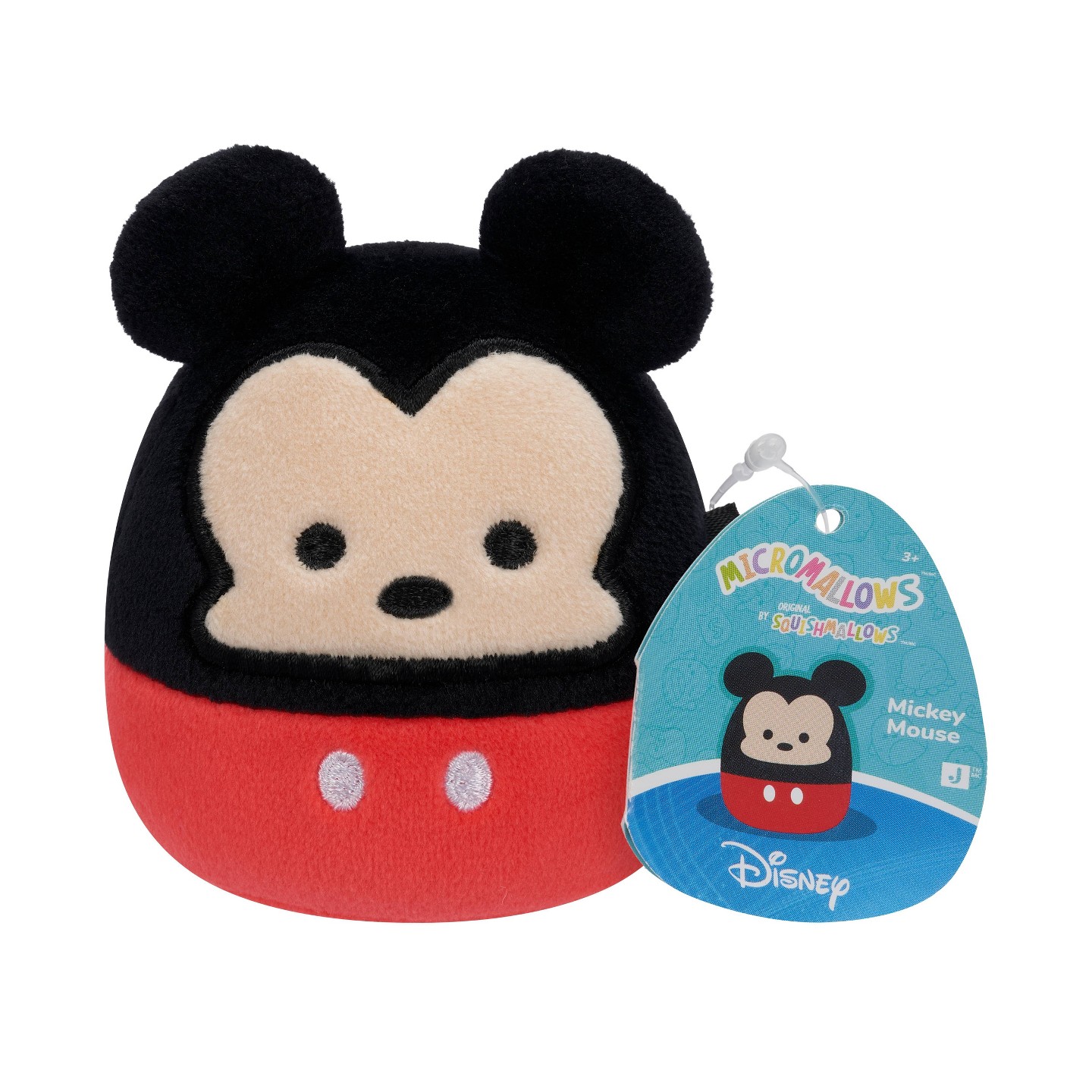 Детская мягкая игрушка Micromallows 3" Wave 2 Disney Mickey Minnie Pooh Tigger Stitch Angel Mini Plush Surprise Capsule — фото 3