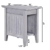 AFI Furnishings Nantucket Chair Side Table Driftwood - 3 of 3