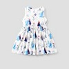 PATPAT Disney Princess Frozen Elsa Anna Toddler Girl Dresses Kids Girl Sleeveless and Ruffle Sleeve Dress Set 2-6 Years - 3 of 4