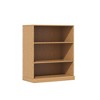 [31-inch | Open Design]Doorless Black Wood Grain Storage Shelf (Multi-Functional Decor for Living Room/Bedroom) - 4 of 4