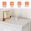 Pellebant Vertical Dresser for Bedroom 6 drawer Storage Tower Steel Frame Wood Top Easy Pull Non-woven Fabrics Drawer - 3 of 4