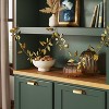 Gold Metal Botanical Garland - Threshold™ - 2 of 3