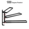 Unique Bargains Swivel Aluminum Alloy Wall Mounted Space Saving Towel Holders - 3 of 4